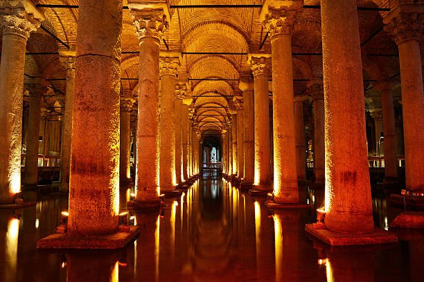 Basilica Cistern,Istanbul,Turkey. Basilica Cistern,Istanbul,Turkey.